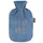 Fashy Wärmflasche 2,0 L mit Plüschbezug "home", blau, 67392