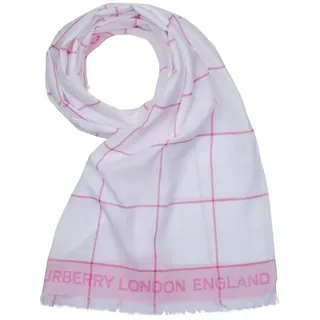 BURBERRY Schal Burberry PAREO Schal weiß weiß