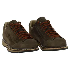MEINDL Zirl Herren Halbschuhe mit hochwertigem Nubukleder und Lederfutter Dunkelbraun