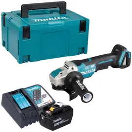 Makita DGA 520 ZX1 inkl. 1x Akku 9,0 Ah + Ladegerät + Makpac