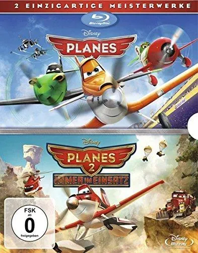 Planes + Planes 2 Doppelpack [Blu-ray] (Neu differenzbesteuert)