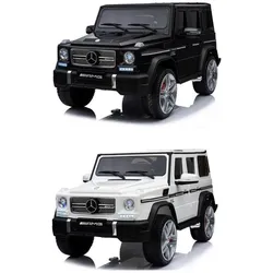 Kinder Geländewagen Mercedes Benz G65 Premium Xxl Amg Fernbedienung Mp3 2x45W Schwarz