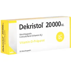 Dekristol 20.000 I.E. Weichkapseln 50 St
