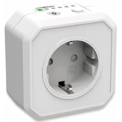 ANSMANN Zeitschaltuhr AES1, Steckdose mit ZeroWatt Technologie