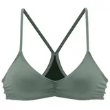 BENCH Triangel-Bikini-Top Damen Grün 34 Cup C/D