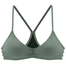 BENCH Triangel-Bikini-Top Damen Grün 34 Cup C/D