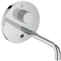 Ideal Standard CeraPlus Fertigmontageset A6153AA Batteriebetrieb, Auslauf 230 mm, für Sensor-Wand-Waschtischarmatur, verchromt