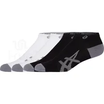Asics Light Run Socken 2er Pack Grau/Schwarz/Weiß