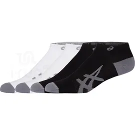 Asics Light Run Socken 2er Pack Grau/Schwarz/Weiß