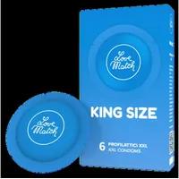 Love Match *King Size* Kondome 6 St transparent