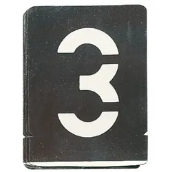 Signier-Schablonen aus Zinkblech