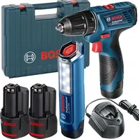 Bosch GSR 120-LI inkl. 2 x 2,0 Ah +