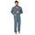 normann Flanell Pyjama Schlafanzug Blau 54