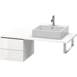 Duravit L-Cube Unterschrank für Konsole, 2 Schubkästen