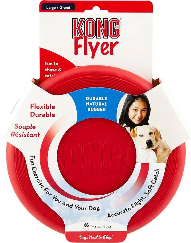 KONG Flyer Extreme (L) Flugscheibe für Hunde (Rabatt für Stammkunden 3%)