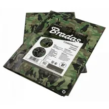 Bradas Gewebe-Schutzplane 6 x 12 m Mehrfarbig