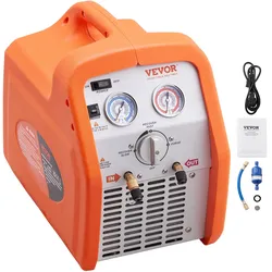 VEVOR Kältemittelabsauggerät Kältemittel Absaugstation 3/4 Ps Kältemittel Absauggerät Kältemittelrückgewinnungsmaschine 220-240 V 4,85 lbs/min