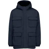 !Solid Winterjacke blau XL