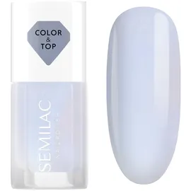 Semilac Top klassischer Nagellack blue holo glazed 7 ml