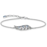 Thomas Sabo A2070-644-1-L19v Silberarmband Phönix-Flügel Blaue Steine