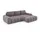 OTTO home Eckcouch Polyester 2-Sitzer Dunkelgrau