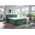PLACES OF STYLE Boxspringbett PLACES OF STYLE "Rosà", grün, B:204cm L:224cm, Komplettbetten, Boxspringbett, H3/H3, H3/H4, H4/H4 möglich
