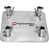 Naxpro-Truss FD 14 Traversen Bodenplatte Silber