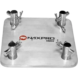 Naxpro-Truss FD 14 Traversen Bodenplatte Silber