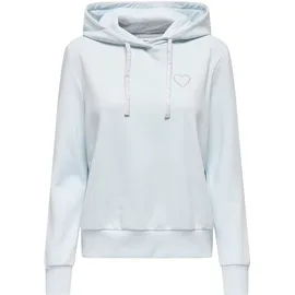 Only Kapuzensweatshirt "ONLNOLI L/S HEART HOOD SWT NOOS", Damen, Gr.