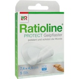 Lohmann & Rauscher Ratioline Protect Gelpflaster 4,5x7,4 cm