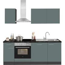 OPTIFIT Küchenzeile Malika 210 cm grün