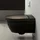 Villeroy & Boch ViClean-I200 Dusch-WC mit WC-Sitz Pure Black CeramicPlus