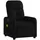 vidaXL Massagesessel Elektrisch Polyester 144 x 77,5 x 0 cm Schwarz