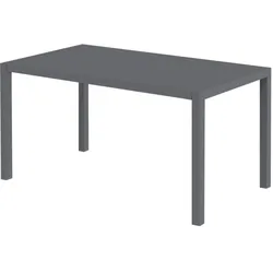 Outdoor Tisch140x80x75 cm antik grau