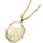 Jobo Medaillon oval 585 Gold Gelbgold