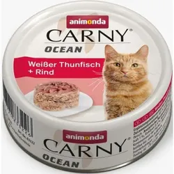 Katzen - Nassfutter ANIMONDA Carny Ocean Thunfisch + Rind, 80 g