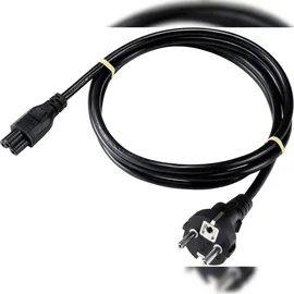 Sygonix SY-5042732 Notebook Netzkabel Schwarz 1.80m