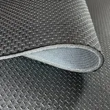 FORTIS POLSTER Himmelstoff Autostoff SAM561 Schwarz als Meterware - 160 cm breit, mit ca. 5 mm PU-Schaum und Jerseystoff kaschiert, für Dachhimmel, Sitze, Yacht und Caravan