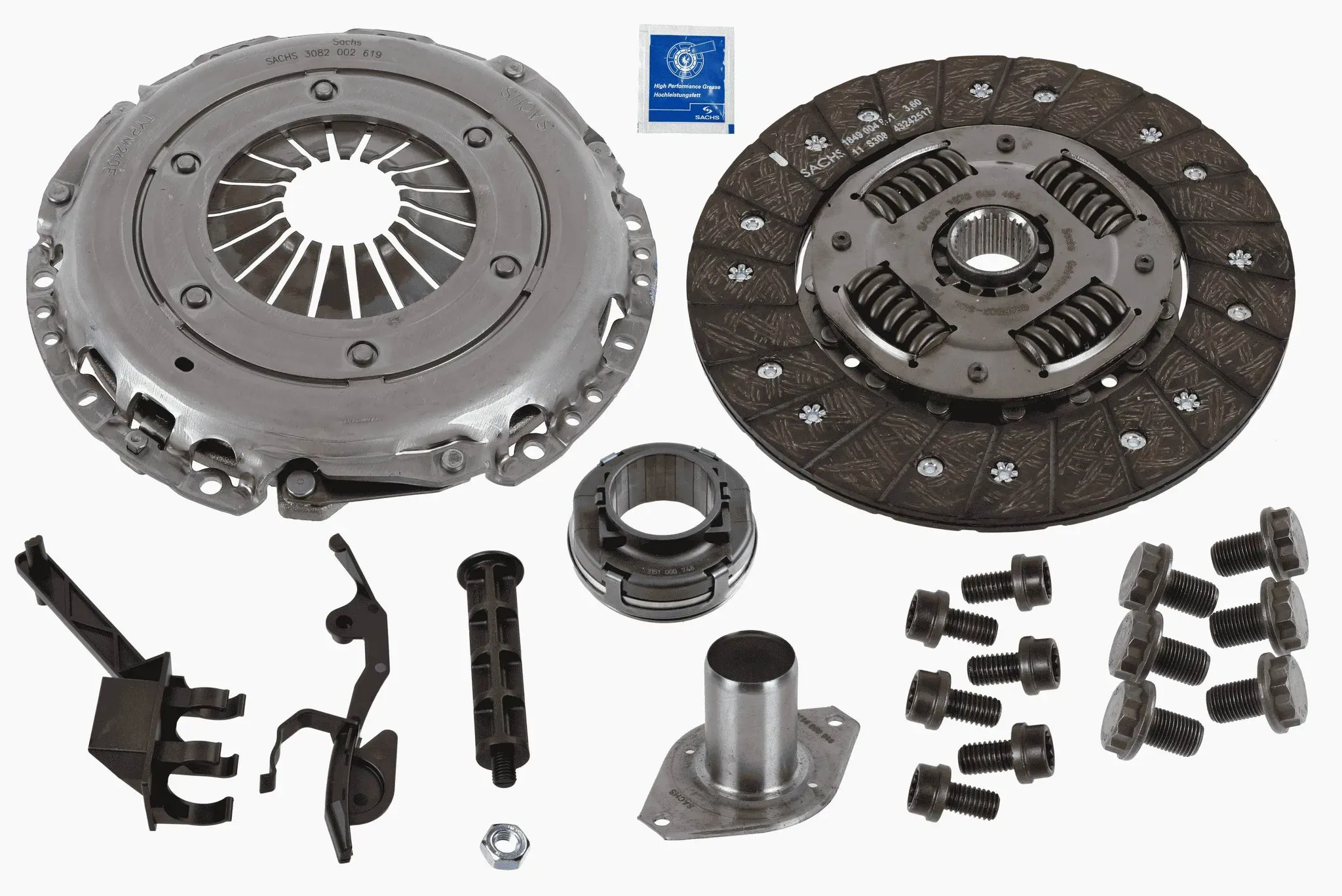 SACHS Kupplungssatz 3000970150 für Audi