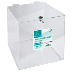 Exacompta 89158D 1x Urne 25x25x25cm - glasklar - Kristall