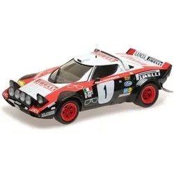 MINICHAMPS 155781701 1:18 LANCIA STRATOS - LANCIA PIRELLI - ROEHRL / GEISTDOERFER - WINNERS DYNAVIT SAARLAND RALLYE 1978