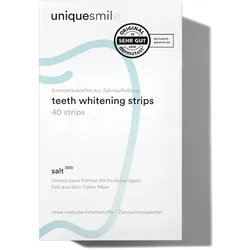 Wondersmile Uniquesmile Zahnaufhellung Whitening Strips - frei von Peroxid 28er Pack Zahnaufhellung & Bleaching  