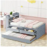 stilvora 90 x 190 cm Grau