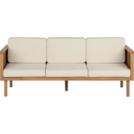 Beliani Lounge Set 5-tlg. Hellbraun