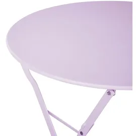 Beliani Balkonset 3-tlg. Violett