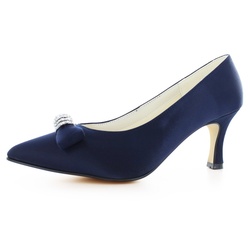 White Lady 705 Vintage Satin-Pumps Pumps blau 42