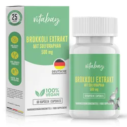 Vitabay Brokkoli Extrakt 500mg Kapseln 60 St