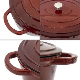 Kela Calido Bräter 36 x 29 cm oval rot