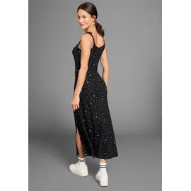 KangaROOS Midikleid Gepunktet Schwarz/Weiß 44