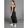 KangaROOS Midikleid Gepunktet Schwarz/Weiß 44